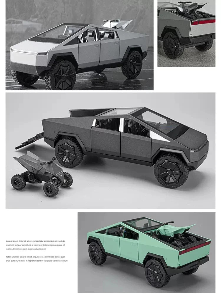 Tesla Pickup Model Alloy Car