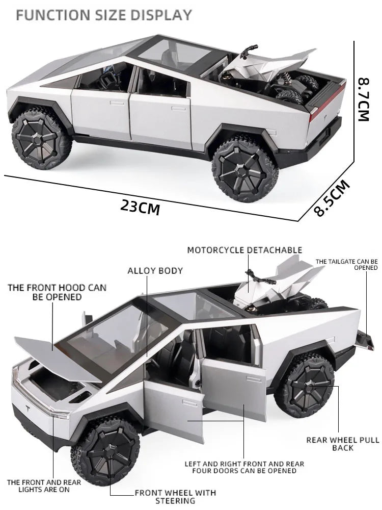 Tesla Pickup Model Alloy Car